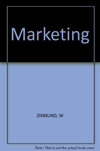 Marketing (9780471821984) by Zikmund, William G.