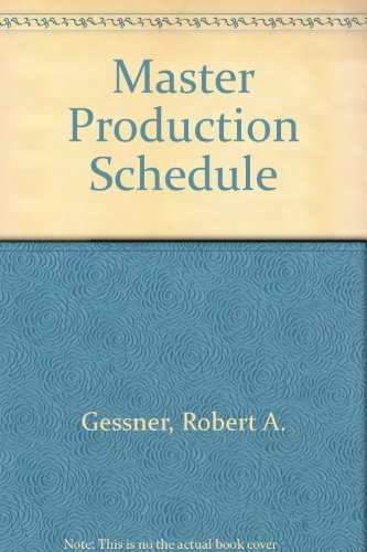 Stock image for Master Production Schedule Planning for sale by ThriftBooks-Atlanta