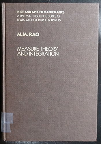 9780471828228: Measure Theory and Integration (Pure & Applied Mathematics S.)