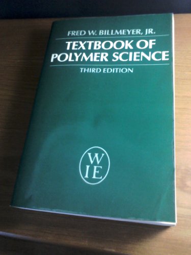 Stock image for WIE Textbook of Polymer Science for sale by WorldofBooks