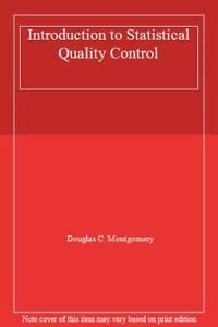 9780471829805: Introduction to Statistical Quality Control