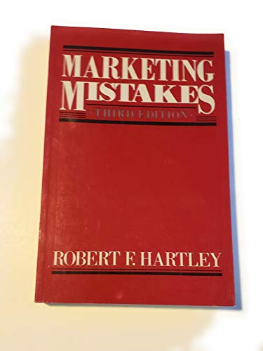 Stock image for Marketing Mistakes for sale by Red's Corner LLC