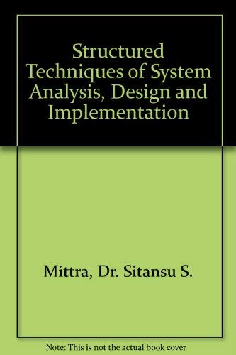 Beispielbild fr Structured Techniques of System Analysis zum Verkauf von Better World Books