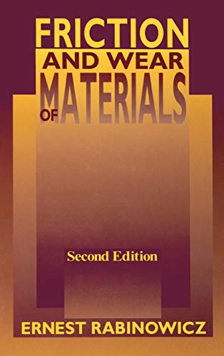 9780471830849: Friction and Wear of Materials