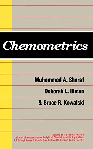 9780471831068: Chemometrics: 117 (Chemical Analysis: A Series of Monographs on Analytical Chemistry and Its Applications)