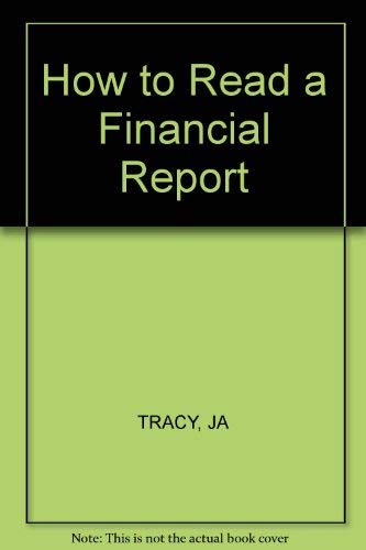 9780471834465: How to Read a Financial Report