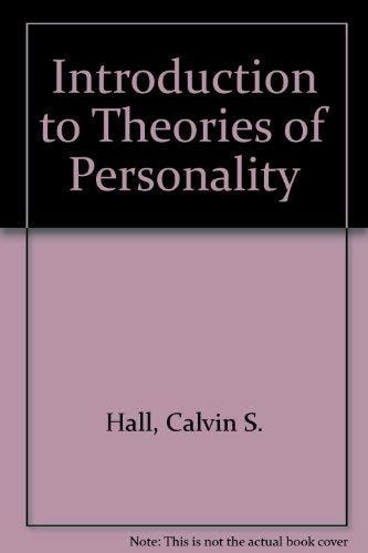 9780471836940: Introduction to Theories of Personality