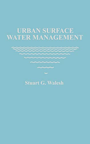 Stock image for Urban Surface Water Management for sale by Better World Books: West