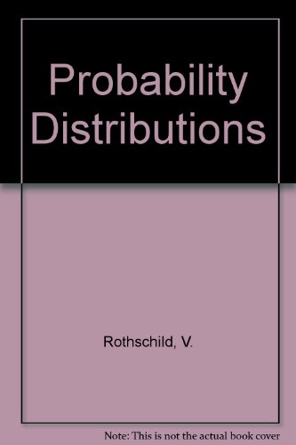 9780471838142: Probability Distributions