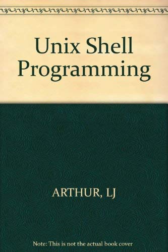 9780471839002: Unix Shell Programming