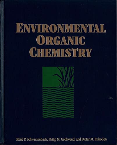 Stock image for Environmental Organic Chemistry for sale by Better World Books
