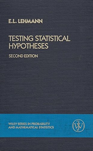 9780471840831: Testing Statistical Hypotheses (Probability & Mathematical Statistics S.)