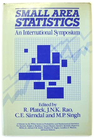 Imagen de archivo de Small Area Statistics : An International Symposium a la venta por Better World Books