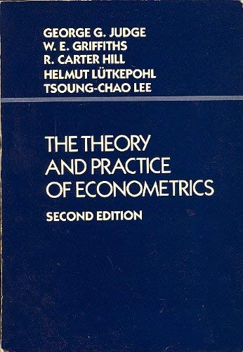 9780471845720: The Theory and Practice of Econometrics