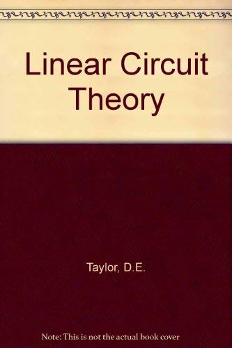Imagen de archivo de Linear Circuit Theory a la venta por gearbooks