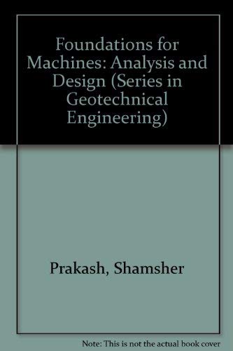 9780471846864: Foundations for Machines: Analysis and Design