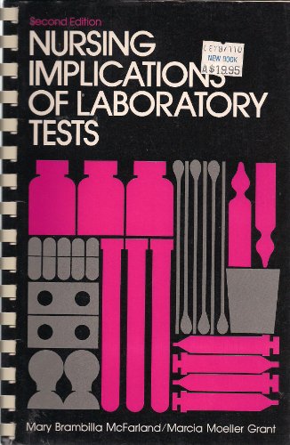 Stock image for Nursing Implications of Laboratory Tests for sale by HPB-Red