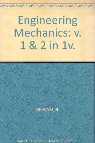 Stock image for Engineering mechanics: v. 1: statics for sale by Cotswold Internet Books