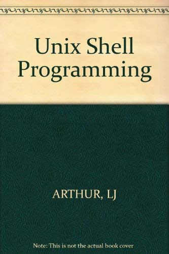 9780471849322: Unix Shell Programming