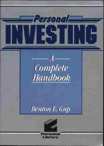 Stock image for Investing: A Complete Handbook (Personal Library) for sale by Wonder Book