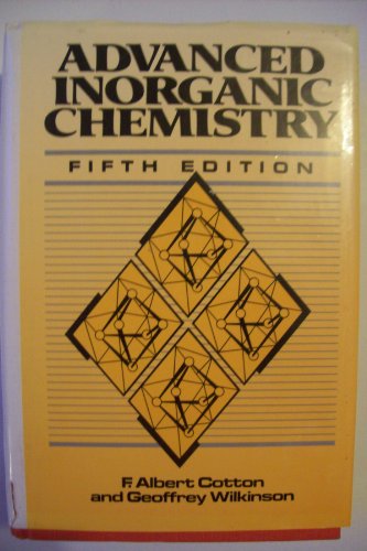 Imagen de archivo de Advanced Inorganic Chemistry: A Comprehensive Text a la venta por Reuseabook