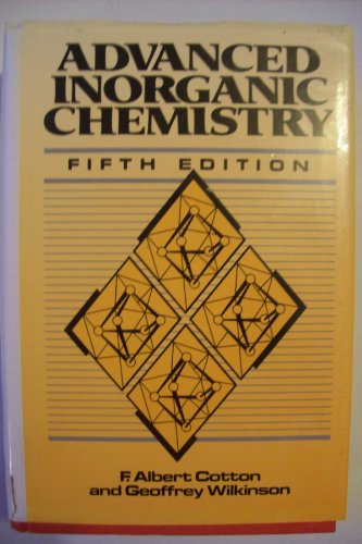 9780471849971: Advanced Inorganic Chemistry: A Comprehensive Text