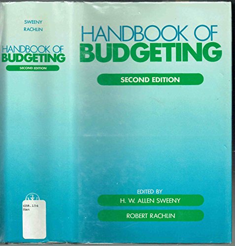 Stock image for Handbook of Budgeting for sale by SUNSET BOOKS