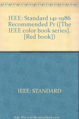 Imagen de archivo de IEEE Recommended Practice for Electric Power Distribution for Industrial Plants a la venta por ThriftBooks-Atlanta