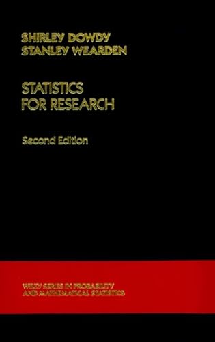 Stock image for Statistics for Research for sale by Better World Books