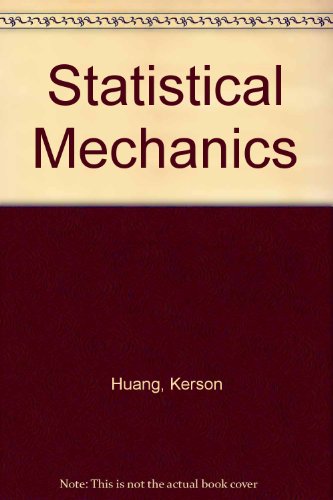 Imagen de archivo de Statistical Mechanics a la venta por Anybook.com