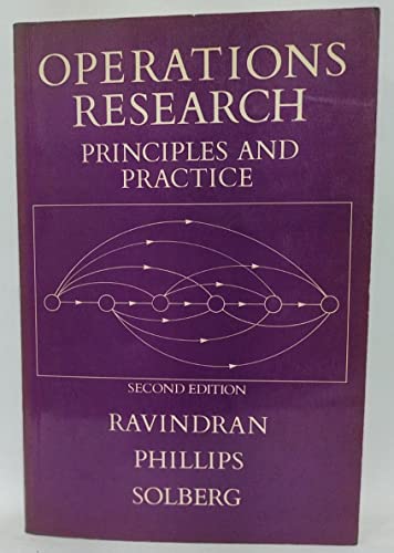9780471859802: Operations Research: Principles and Practice