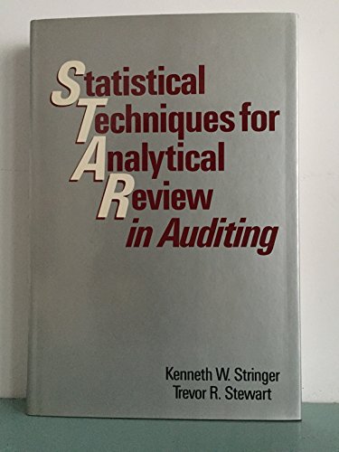 9780471860761: Statistical Techniques for Analytical Review in Auditing