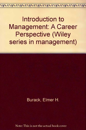 Stock image for Introduction to Management : A Career Perspective for sale by Better World Books