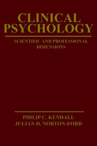 Stock image for Clinical psychology: scientific and professional dimensions for sale by Cotswold Internet Books