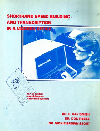 9780471865339: Shorthand Speed Building and Transcription in a Modern Office