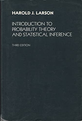 Stock image for Introduction to Probability Theory and Statistical Inference for sale by Better World Books