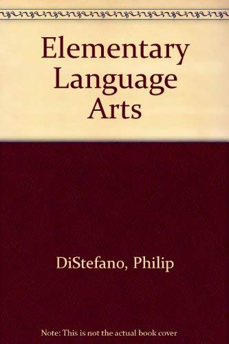 Elementary Language Arts (9780471866589) by DiStefano, Philip