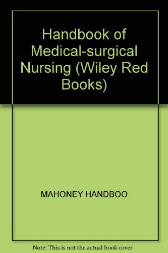 Beispielbild fr Handbook of Medical-Surgical Nursing zum Verkauf von HPB-Red