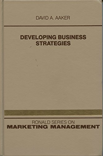 9780471871798: Developing Business Strategies