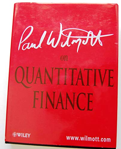 9780471874386: Paul Wilmott on Quantitative Finance