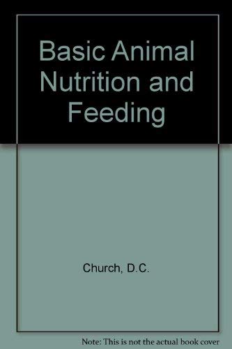 9780471875147: Basic Animal Nutrition and Feeding