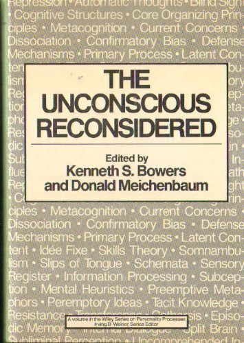 9780471875581: Unconscious Rendered (Wiley Series on Personality Processes)