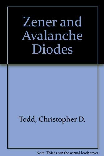 Beispielbild fr Zener and Avalanche Diodes zum Verkauf von Ammareal