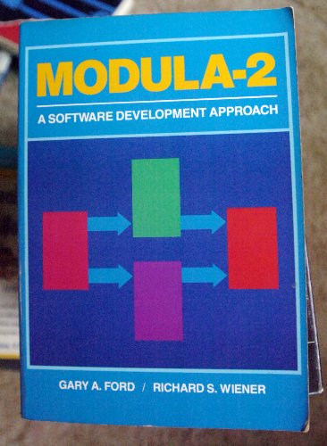 Stock image for Modula-2: A Software Development Approach for sale by HPB-Red