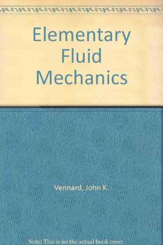 Beispielbild fr Elementary Fluid Mechanics zum Verkauf von Anybook.com