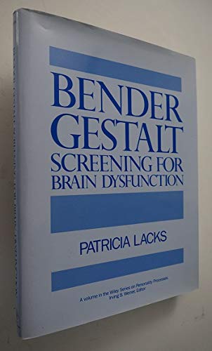 9780471880462: Bender Gestalt Screening for Brain Dysfunction (Wiley Series on Personality Processes)