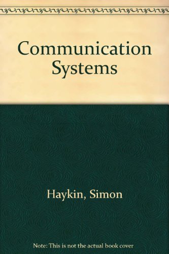 9780471880882: Communication Systems