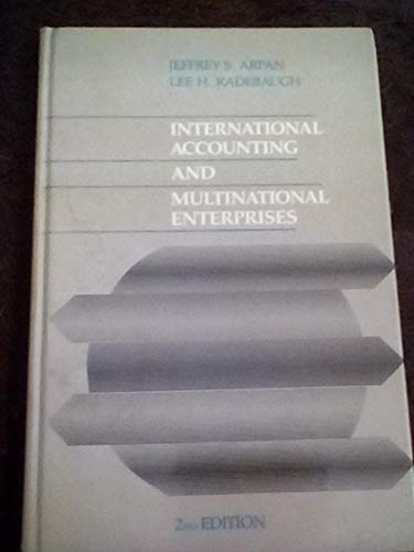 Beispielbild fr International Accounting and Multinational Enterprises zum Verkauf von Better World Books