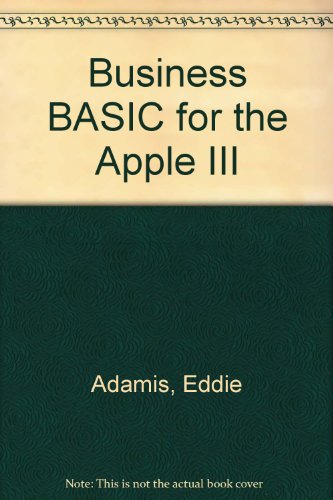 Stock image for Business Basic for the Apple III for sale by gearbooks