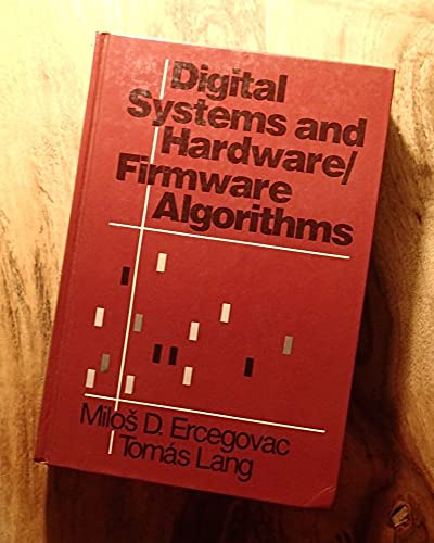 9780471883937: Digital Systems and Hardware/Firmware Algorithms